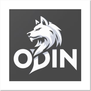 Odin The White Swiss Shepherd Posters and Art